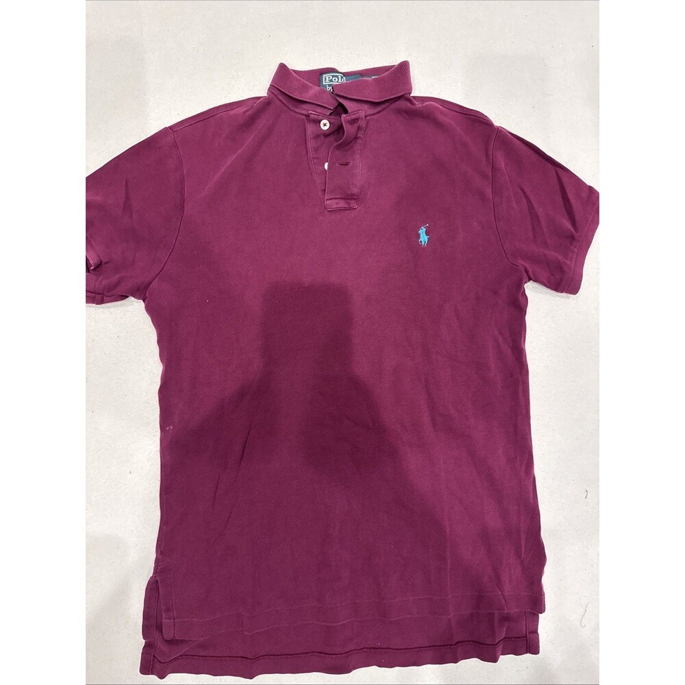 Polo Ralph Lauren Men’s Polo Shirt Burgundy Maroon Size Small